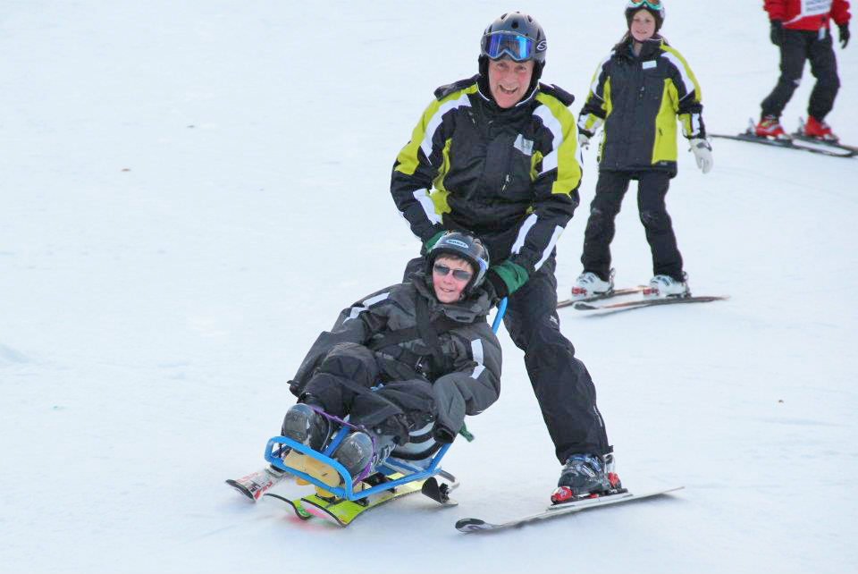 Kids of Courage AbilityPLUS adaptive skiing